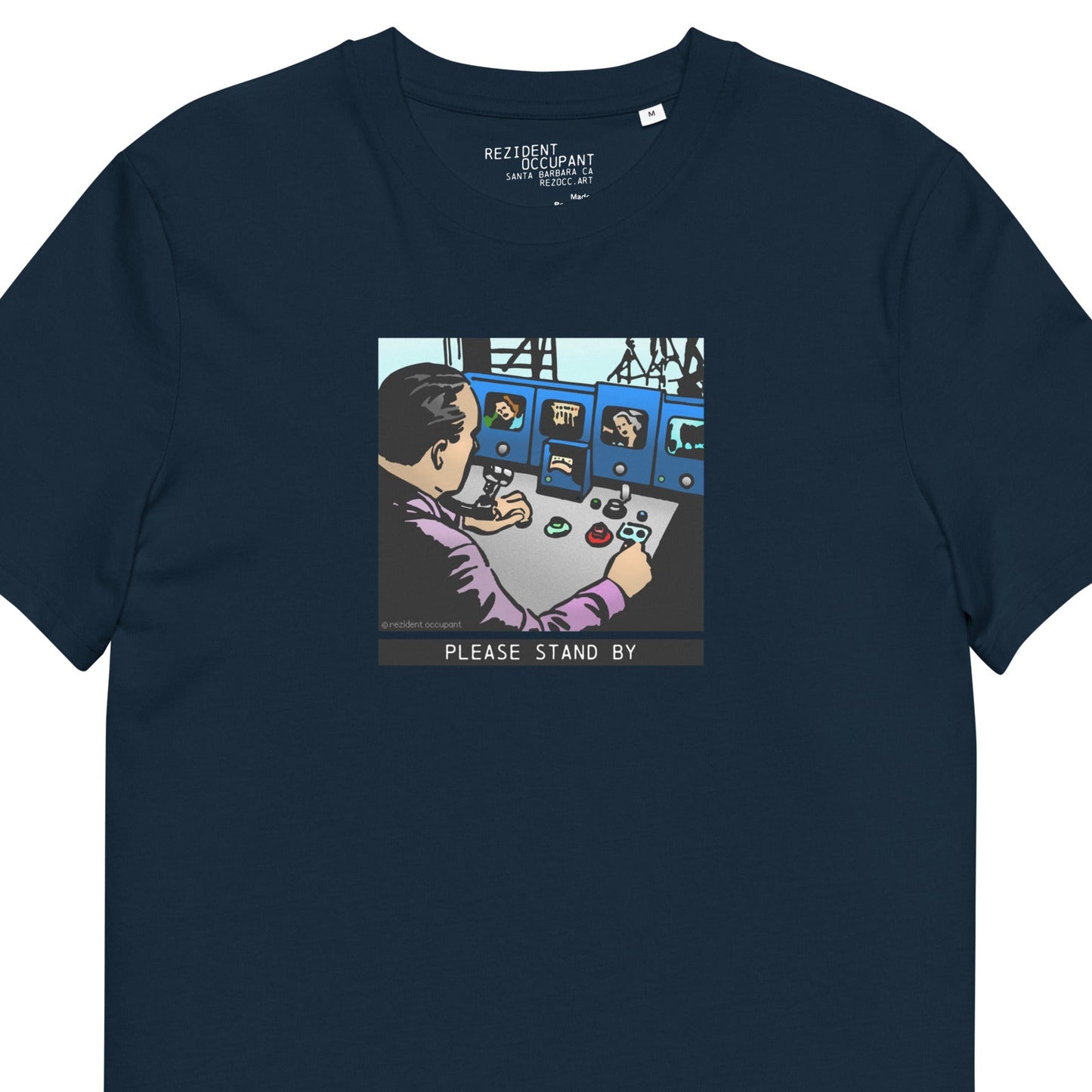 Retro Please Stand By TV Studio T-Shirt