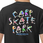 Carp Skate Park • Carpinteria, California, T-Shirt • Back