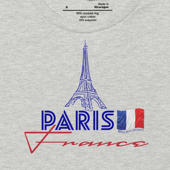 Paris, France Euro Design T-Shirt