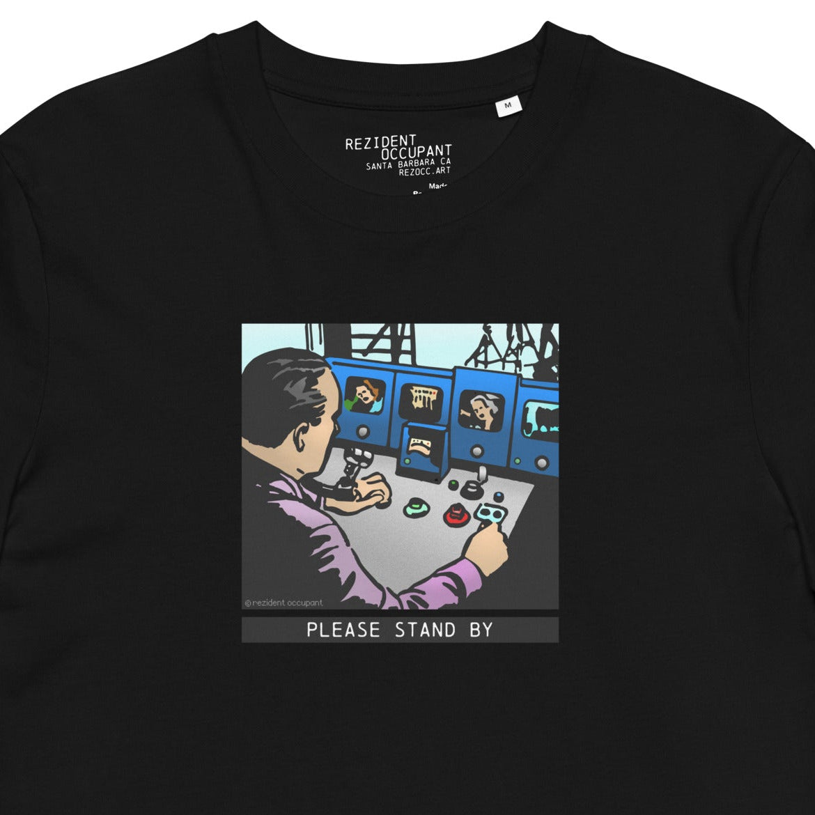 Retro Please Stand By TV Studio T-Shirt