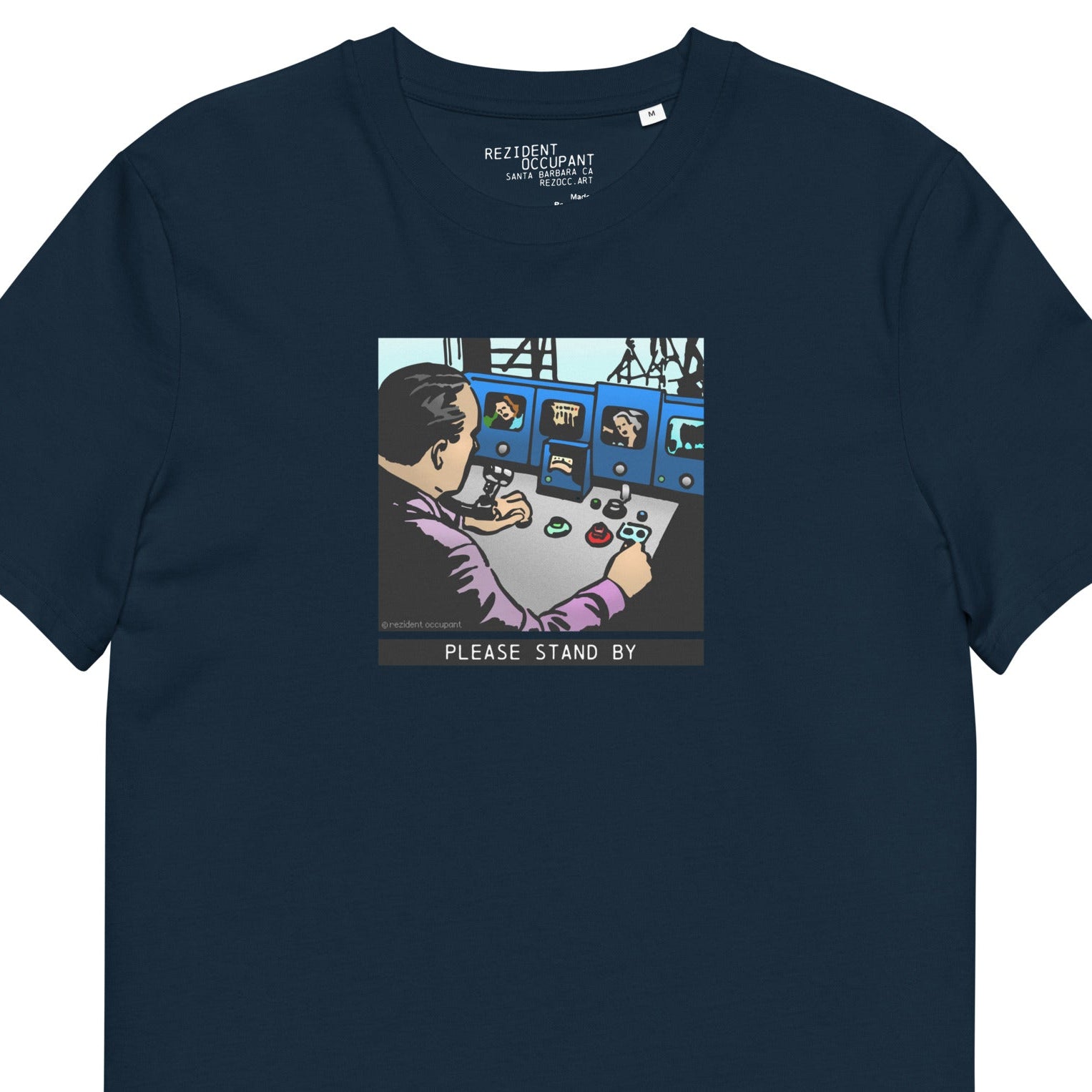 Retro Please Stand By TV Studio T-Shirt